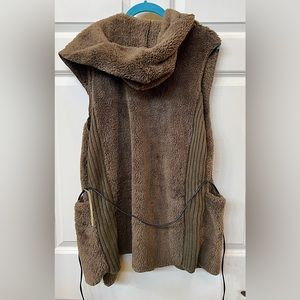 J spencer faux fur vest